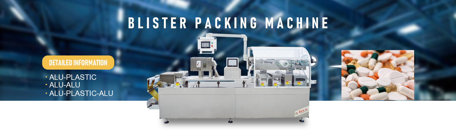 Automatische Blistermaschine Verpackung